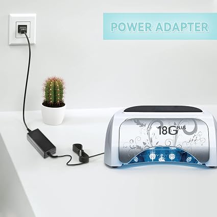 AC/DC Adapter Power Supply for GELISH 18G Plus LED LAMP Pro ADS-40NP-12-1 Connector Type Round Comp